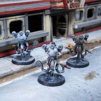 Fallout Wasteland Warfare Robots Mister Handy Pack 4