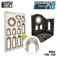 Miniatur Fenster Skelette klein gallery