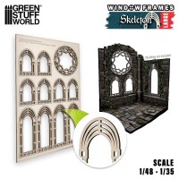 Miniatur Fenster Skelette groß gallery