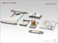 Karte und Schriftrollen Set (6) 2