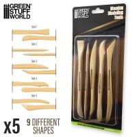 Modellierwerkzeuge aus Holz Set (5) gallery