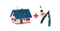 Faller Bastelhaus H0 weiß/grau Aktionsset 2