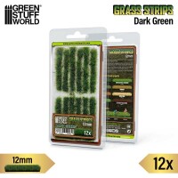 Grasstreifen 12mm Dunkelgrün gallery