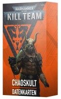 Warhammer 40.000 Kill Team Chaos Cult Datenkarten (Deutsch)