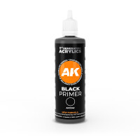 AK Interactive Black Primer 100ml gallery