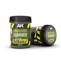 AK Interactive Grass Flock 2mm Summer 250ml 2