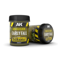 AK Interactive Grass Flock 2mm Late Fall 250ml 2