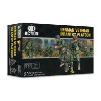 German Veteran Infantry Platoon 28mm