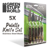 Palettenmesser und Modellierspachtel Set (5) 2