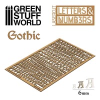 Buchstaben und Zahlen Gotisch 6mm gallery
