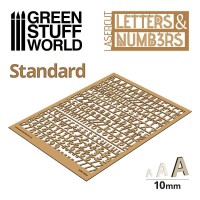 Buchstaben und Zahlen Standard 10mm gallery