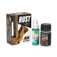 AK Interactive Rust Effect Set gallery