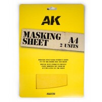 AK Interactive Masking Sheet A4 x2 gallery