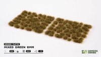 Mixed Green Tufts 6mm Wild