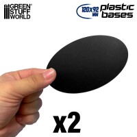 Plastik Bases Oval 120x92mm (2) 2