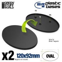 Plastik Bases Oval 120x92mm (2) 3