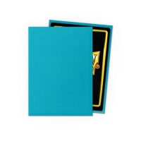 Dragon Shield Matte Turquoise 100 protective Sleeves 2