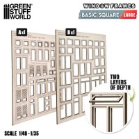 Miniatur Fenster Basisquadratische gro&s gallery