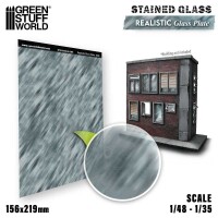 Farbglasfenster Realistische Glasplatte 2