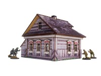 WW2 Ostfront Village Whitewashed Dacha 28mm 2