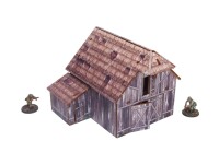 WW2 Ostfront Village Barn 28mm