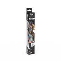 AK Interactive Tabletop Syntethic Brush  gallery