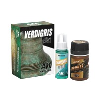 AK Interactive Verdigris Effect Set 3