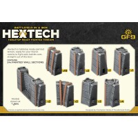 Battlefield in a Box Hextech Trinity City Fortress Walls 2