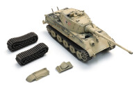 Artitec Tiger II Eisenbahntransport gelb WWII H0 3