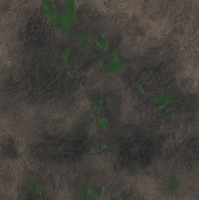 Gamemat Double Sided Badlands and Toxic Badlands 4x4 3