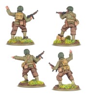 US Rangers Platoon Commanders 28mm 2