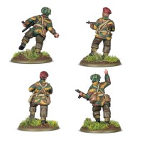British Airborne Platoon Commanders 28mm 2
