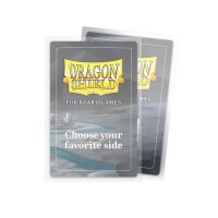 100 Board Games Sleeves European Standard 59x92mm Clear/Non-
