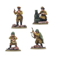 Soviet Infantry HQ 28mm gallery