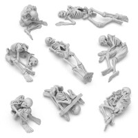 Menschliche Skelette Set (8) gallery