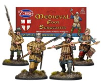 Medieval Foot Sergeants 28mm gallery