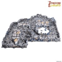 Dungeons & Lasers Rocky Caves Pre-painted 3