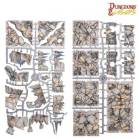 Dungeons & Lasers Rocky Caves Pre-painted 5