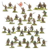 Imperial Japanese Infantry Platoon 28mm gallery