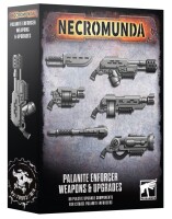 Necromunda Palanite Enforcer Weapons and gallery