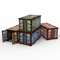 GSW Vorbemalter WTC-Container Sci-Fi Set gallery
