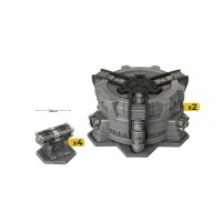 Battlefield in a Box Hextech Industrial Fluidworks Large Sto