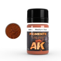 AK Interactive Medium Rust Pigments 35ml gallery