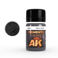 AK Interactive Dark Steel Pigments 35ml gallery
