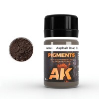 AK Interactive Asphalt Road Dirt Pigment gallery