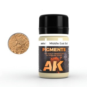 AK Interactive Middle East Soil Pigments 35ml