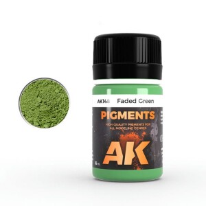 AK Interactive Faded Green Pigments 35ml