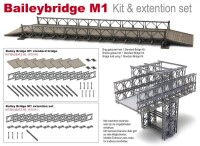 Artitec Bailey-Brücke Standard Bausatz H0 7