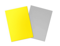 Dragon Shield Dual Matte Yellow / Silver 100 protective Slee
