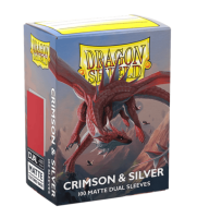 Dragon Shield Dual Matte Crimson / Silve gallery